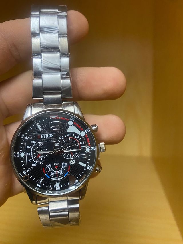 Reloj de pulsera acero inoxidable