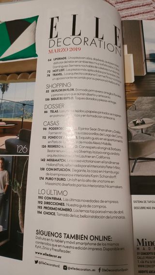 Revista ELLE Decoration N° 172