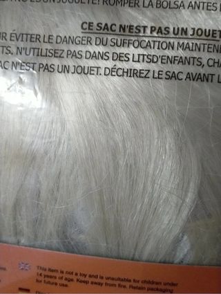 DISFRAZ PELUCA FILM STAR RUBIA .NUEVA