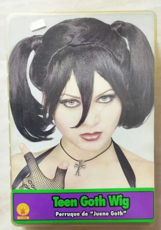 DISFRAZ PELUCA GOTICA GOTHIC ADOLESCENTE. NUEVA