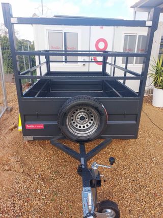 Remolque de doble eje sin freno