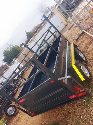 Remolque de doble eje sin freno