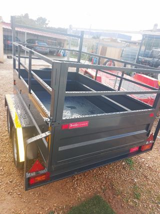 Remolque de doble eje sin freno