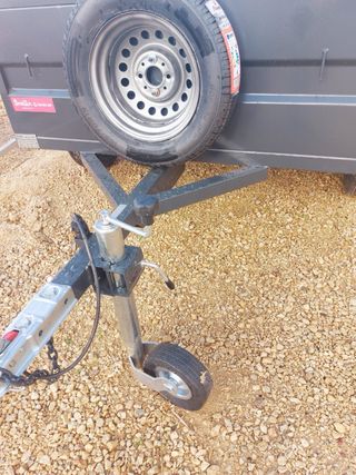 Remolque de doble eje sin freno