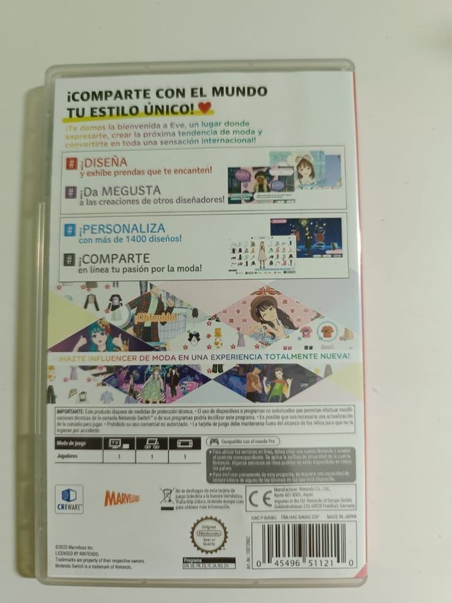 Juego Nintendo Fashion dreamer