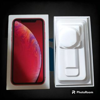 Scatola originale iphone xr 64gb rosso