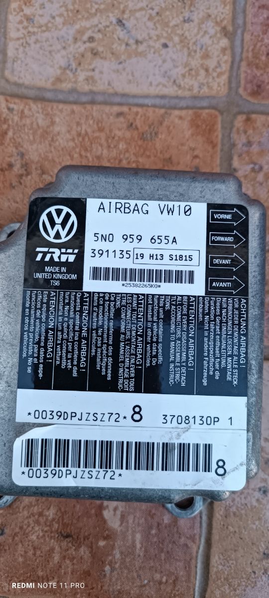 Centralita de airbag Seat León