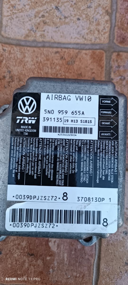 Centralita de airbag Seat León