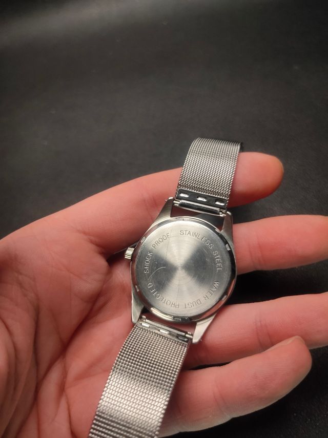 Reloj HMT Pilot para hombre Vintage a cuerda Rojo