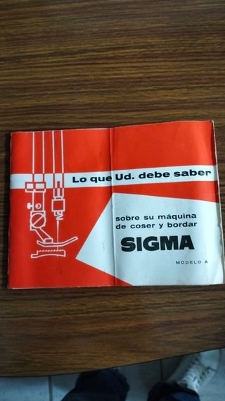 Maquina de coser Sigma modelo a