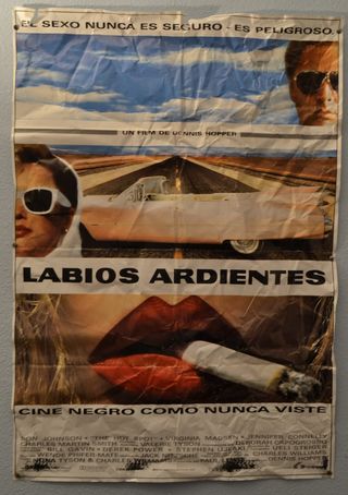LABIOS ARDIENTES 1990 POSTER PELICULA