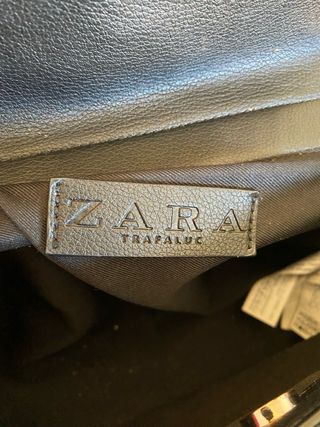Bolso Zara mediano, negro mujer. SOLO ENVÍO