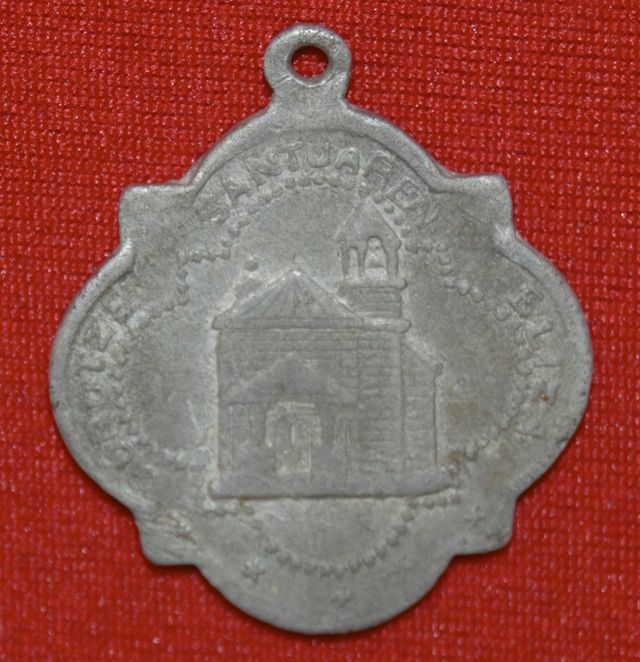 Medalla religiosa del Santo Cristo de Lezo