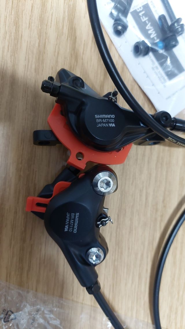 <NUEVO> PACK FRENOS DE BICI SHIMANO SLX M7100