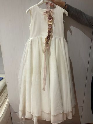 vestido comunion niña