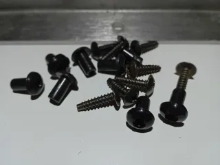 8 x Tornillos Para protecciones skate Old School