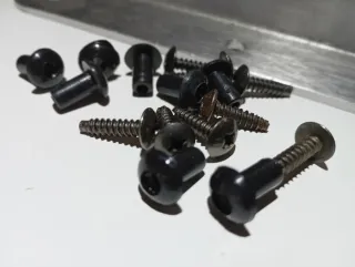 8 x Tornillos Para protecciones skate Old School