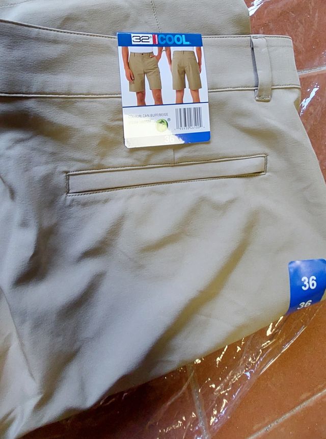 Pantalo  corto caballero marca 32° cool.T36