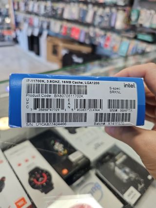 Intel core i7  11700k 