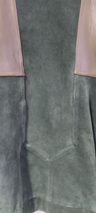 Chaqueta hombre piel/ante