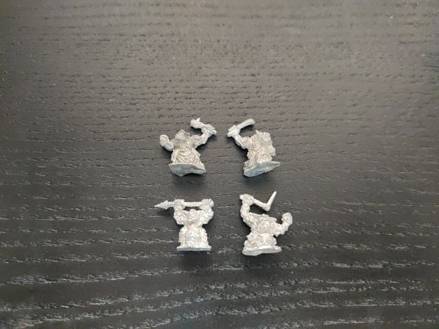 4 bestie di Nurgle Metal Warhammer