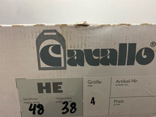 botas hipicas  marca cavallo piel