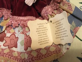 Bambola in porcellana di Capodimonte