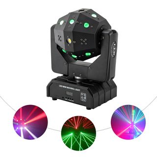 ✅️Bola laser discoteca 360° Estroboscopica DMX