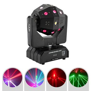 ✅️Bola laser discoteca 360° Estroboscopica DMX