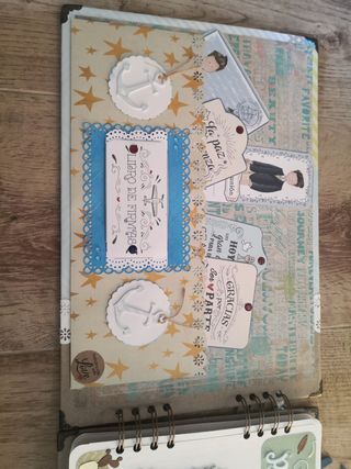 Album fotos y firmas Comunión Scrapbooking