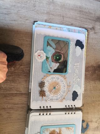 Album fotos y firmas Comunión Scrapbooking