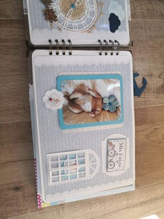 Album fotos y firmas Comunión Scrapbooking