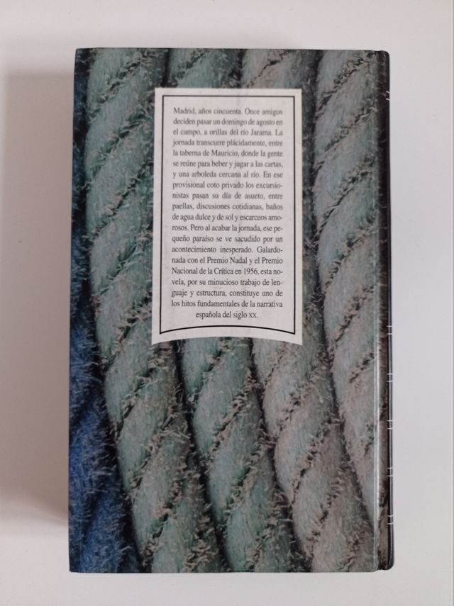 ✨Libro: El Jarama. Rafael Sánchez Ferlosio✨