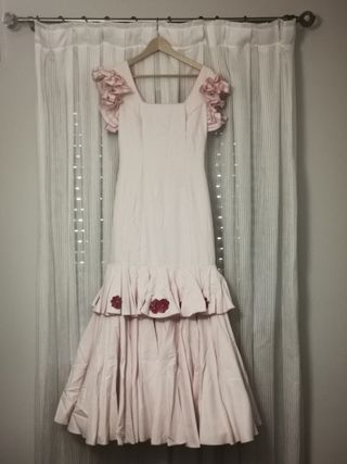 Traje de flamenca señora