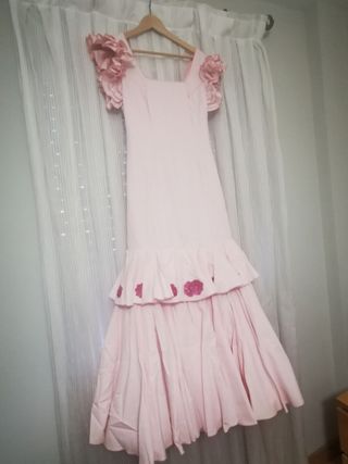 Traje de flamenca señora