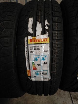 Neumáticos Pirelli Winter Sottozero SII 215/60/17