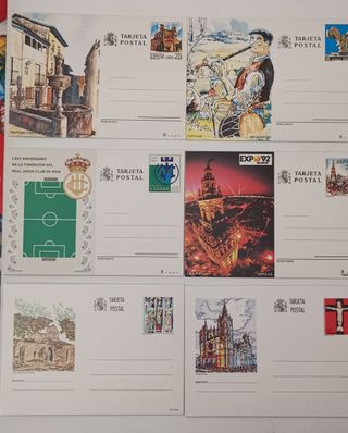 Tarjetas Enteros Postales