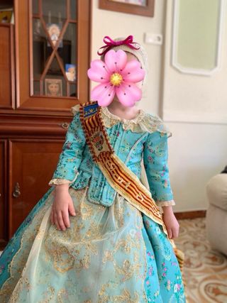 traje de fallera niña 3 años