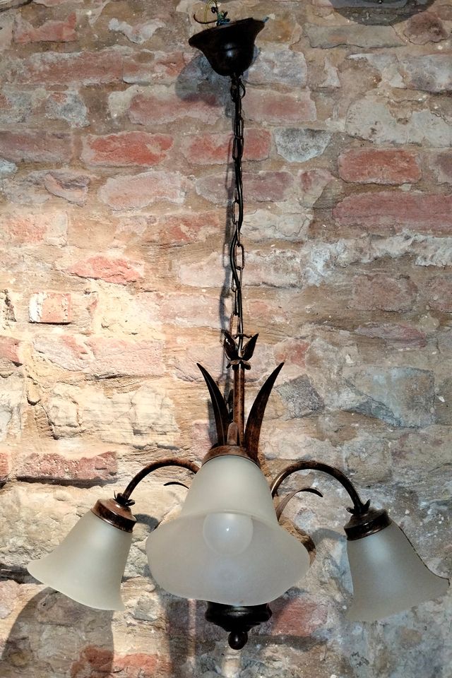 Coppia di lampadari abbinati