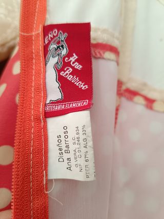 TRAJE de FLAMENCA niña CON REGALO