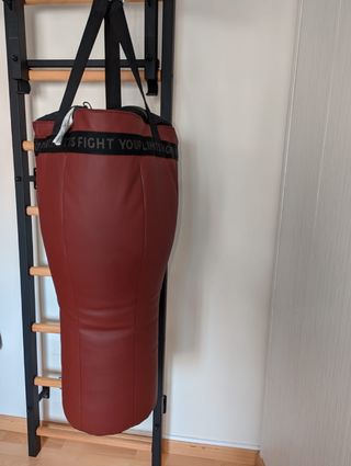 Saco boxeo y guantes de boxeo Reebok