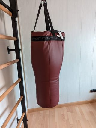 Saco boxeo y guantes de boxeo Reebok