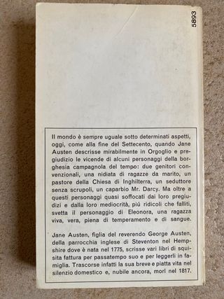 Orgoglio E Pregiudizio - Jane Austen