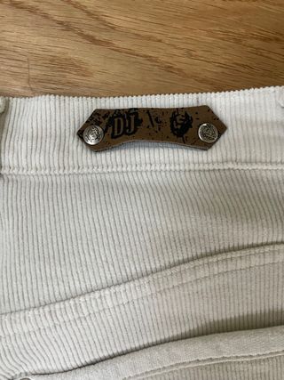 pantalones pana crudo