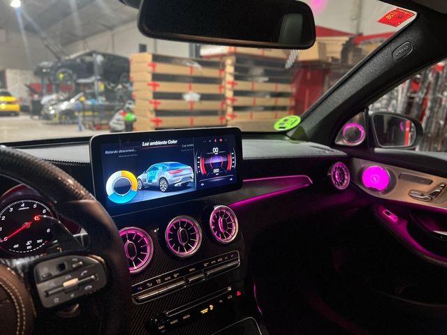 luces ambientales para mercedes