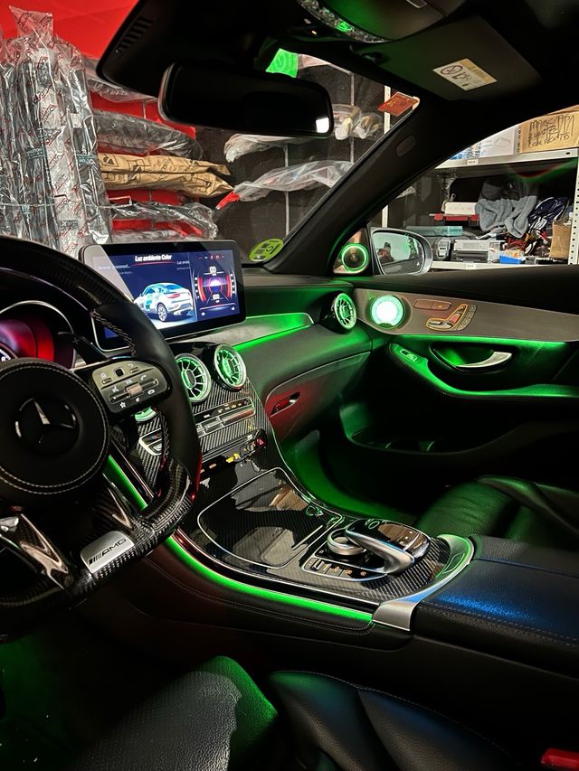 luces ambientales para mercedes