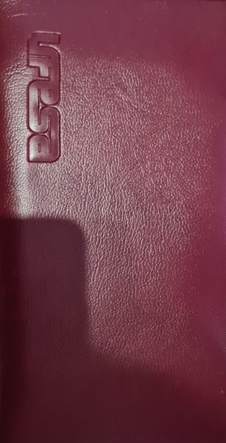 PLANCHA DE VIAJE ANTIGUA