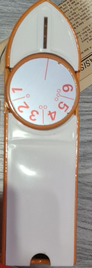 PLANCHA DE VIAJE ANTIGUA