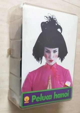 DISFRAZ PELUCA HANOI,ASIATICA,CHINA GEISHA.NUEVA