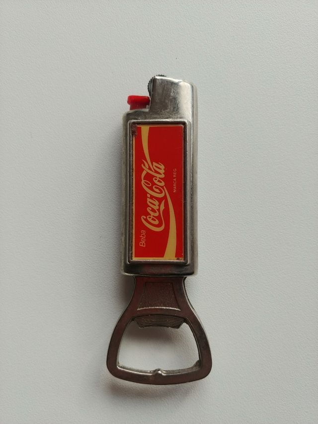 Accendino apriscatole vintage Coca Cola